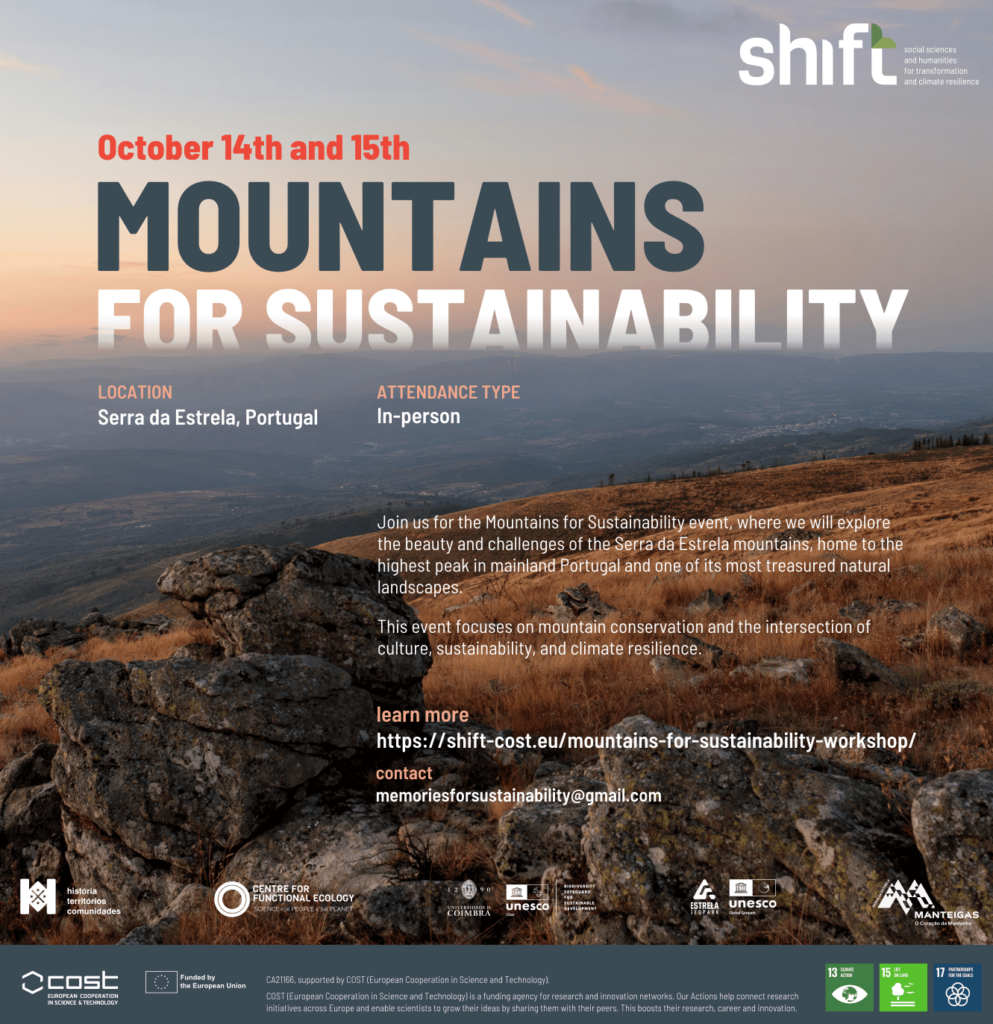 Poster Mountains for Sustainability