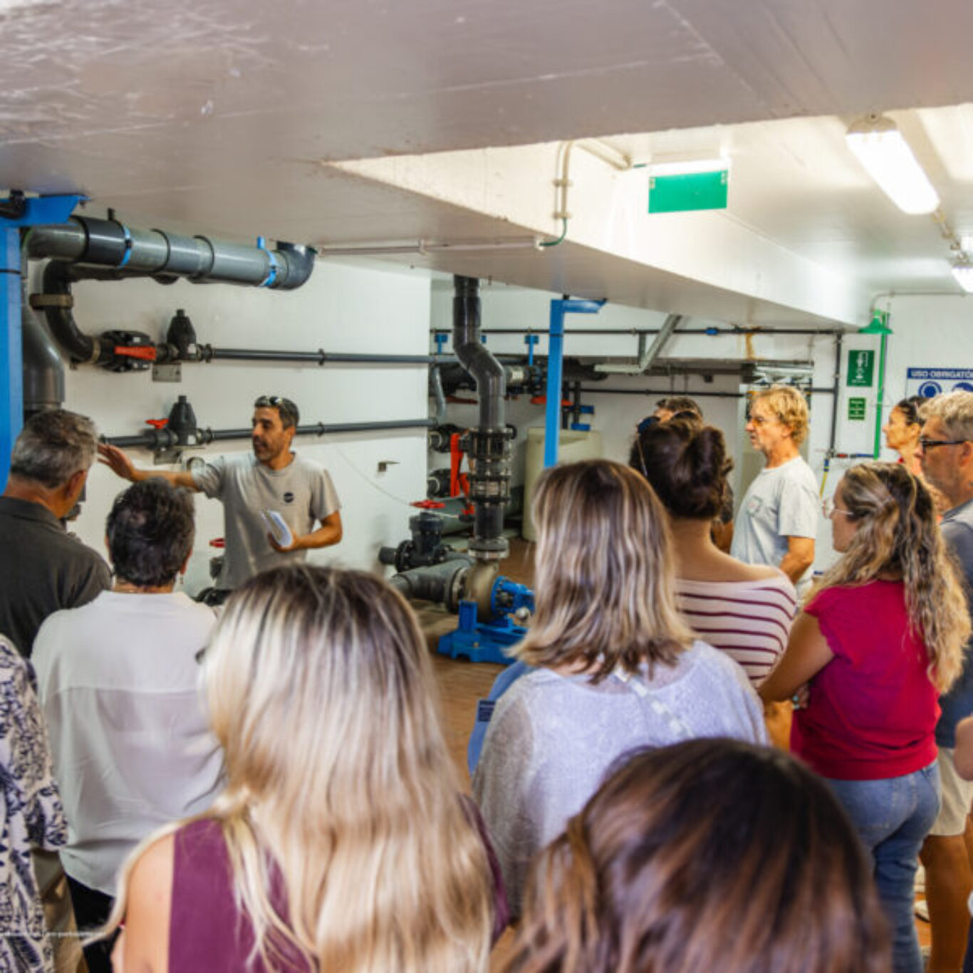 Comemoração com visita à Central Dessalinizadora do Porto Santo