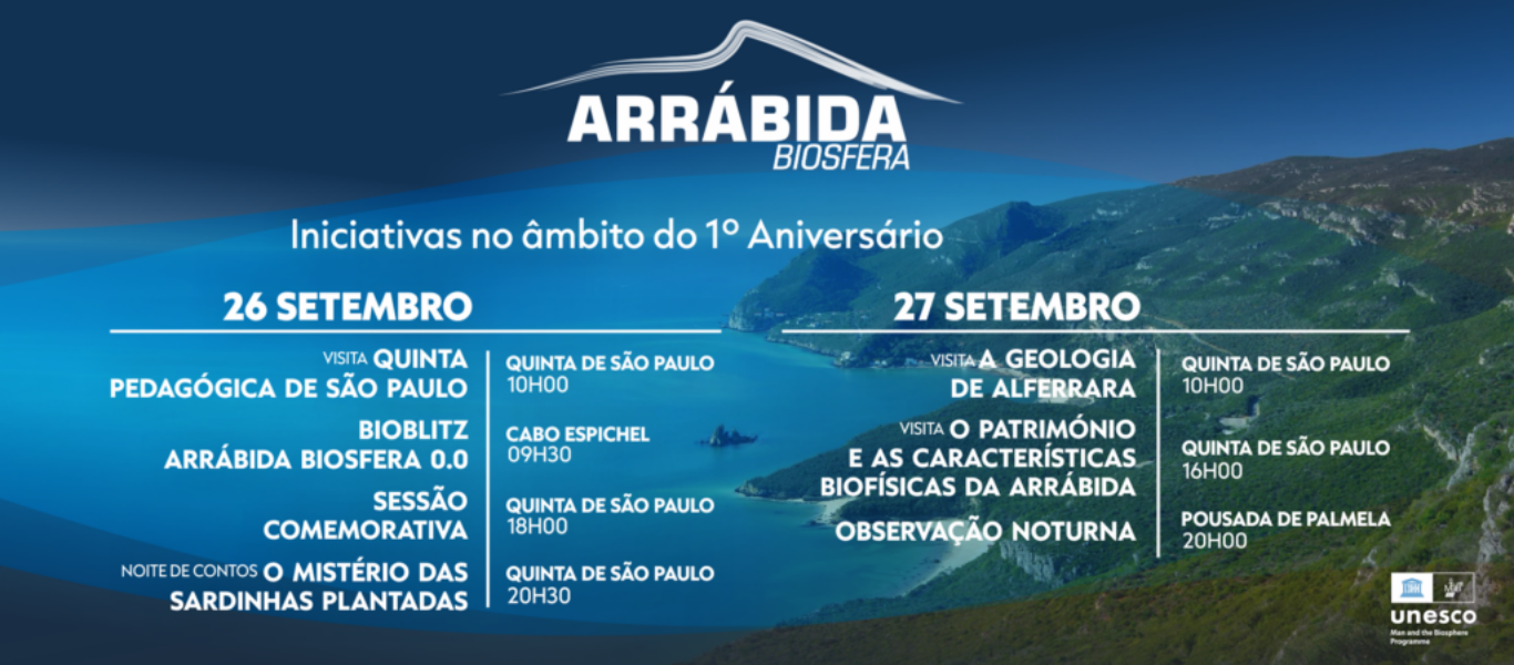 Arrábida Biosfera celebra primeiro aniversário com programa de atividades para a comunidade
