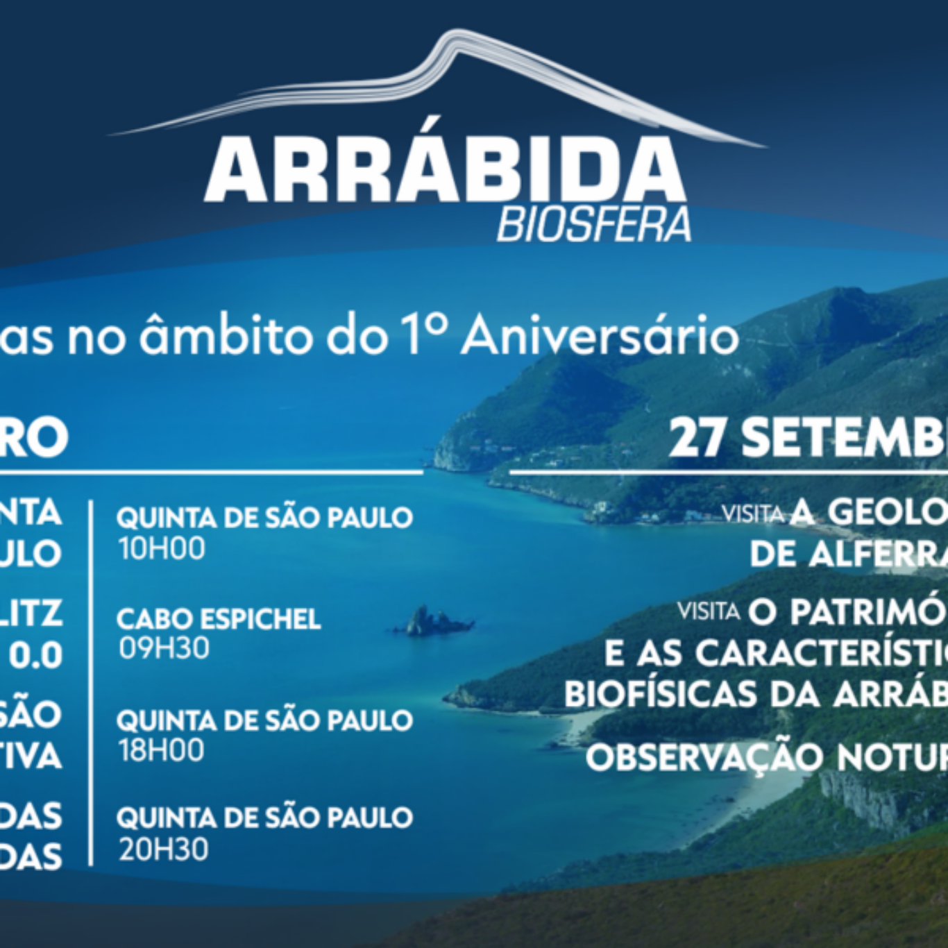 Arrábida Biosfera celebra primeiro aniversário com programa de atividades para a comunidade
