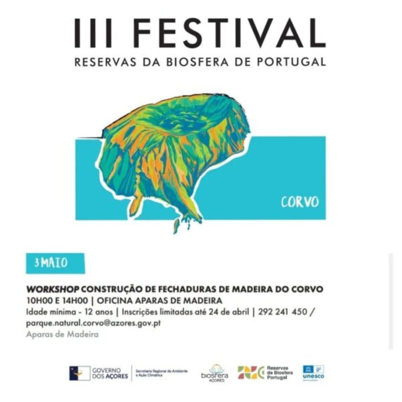 Workshop Construção de Fechaduras de Madeira do Corvo